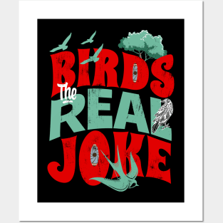 Birds, the real joke Posters and Art